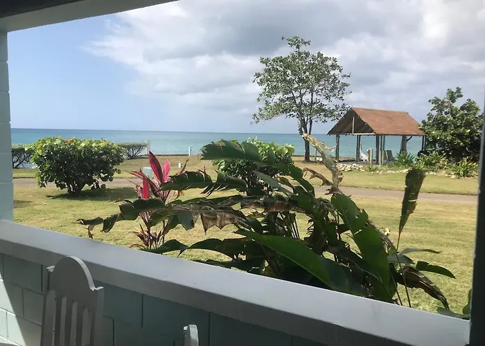 The Blue Haven -Oceanfront Studio With Pool Access